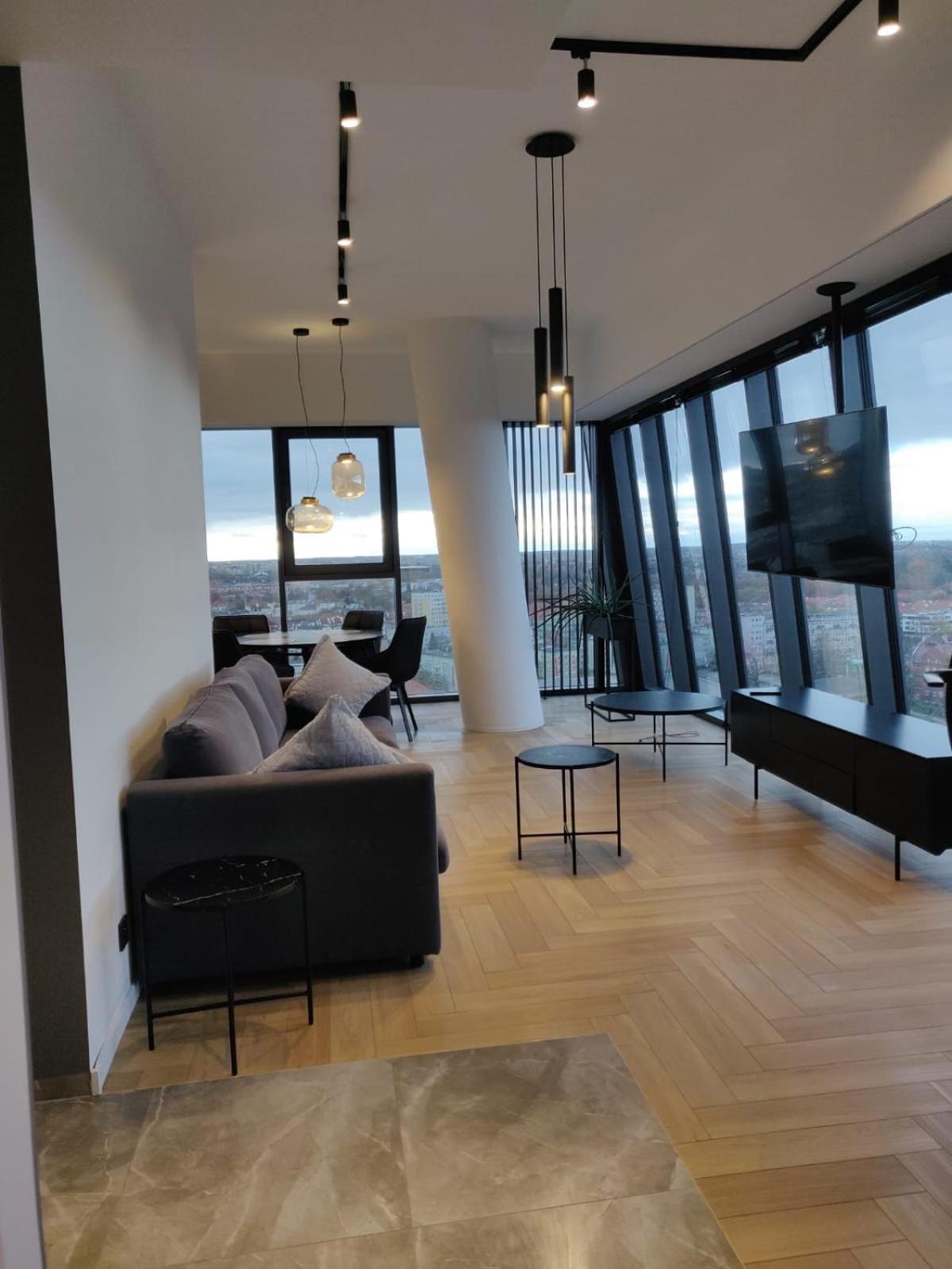 Apartamento Hanza Tower Szczecin Sky Apart 18Th Floor A Exterior foto